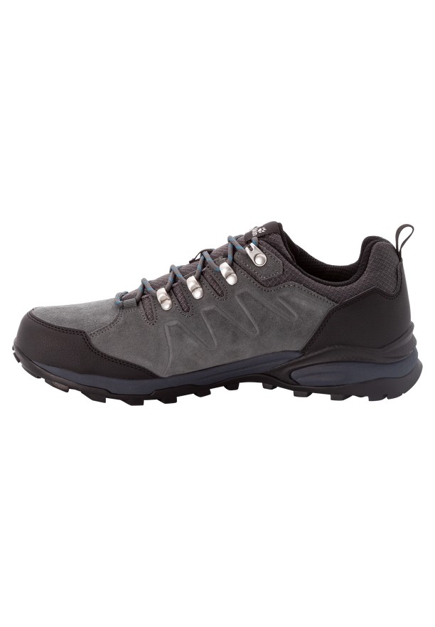 Grey Jack Wolfskin Refugio Texapore Low Men Hiking Shoes | 50611656
