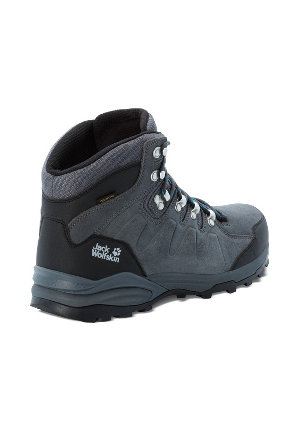 Grey Jack Wolfskin Refugio Texapore Mid Men Hiking Shoes | 23340477
