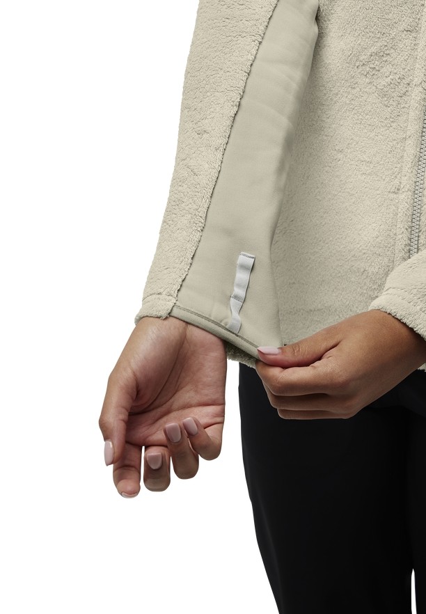 Grey Jack Wolfskin Rotwand Fz Women Fleece Jackets | 30979224