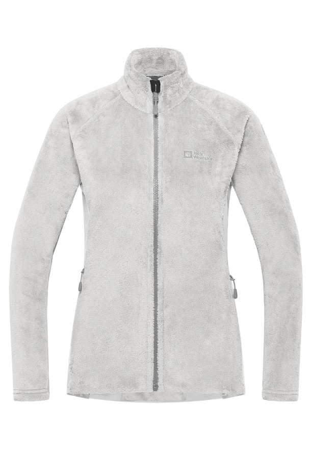 Grey Jack Wolfskin Rotwand Fz Women Fleece Jackets | 14939229