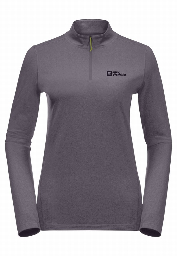 Grey Jack Wolfskin Skyhermal Hz Women T Shirts | 28918801