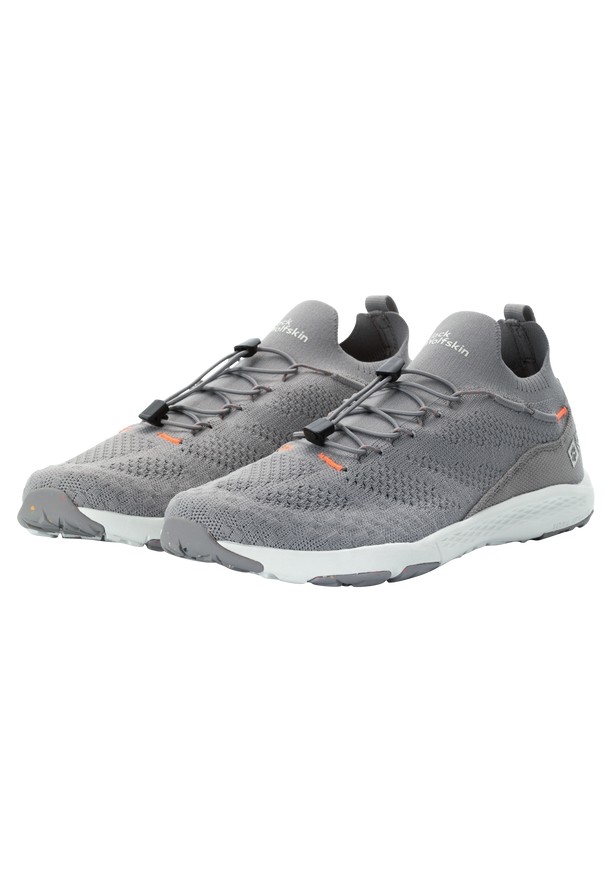 Grey Jack Wolfskin Spirit Knit Low Men Sneakers | 20441835