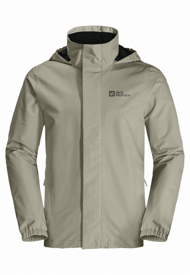 Grey Jack Wolfskin Stormy Point 2l Men Rain Jackets | 60712275