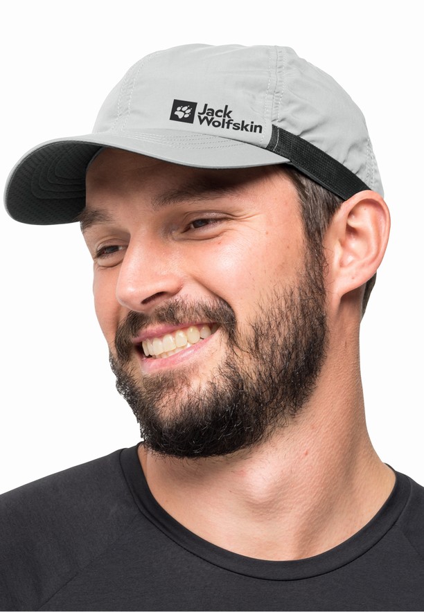 Grey Jack Wolfskin Strap Men Baseball Caps | 33921522