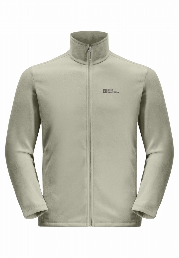 Grey Jack Wolfskin Taunus Fz Men Fleece Jackets | 62074588