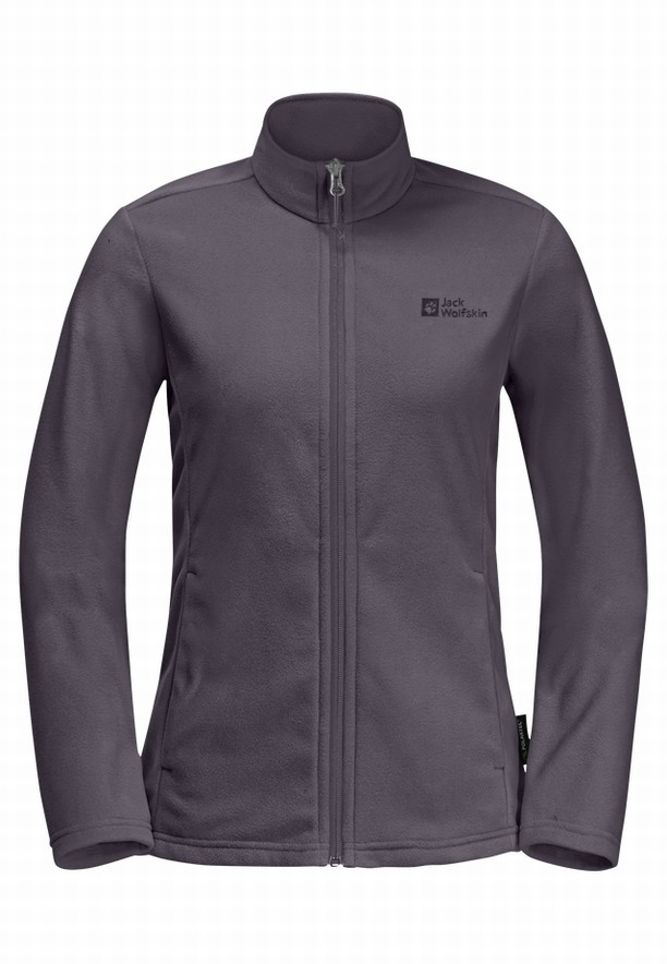 Grey Jack Wolfskin Taunus Fz Women Fleece Jackets | 22099211