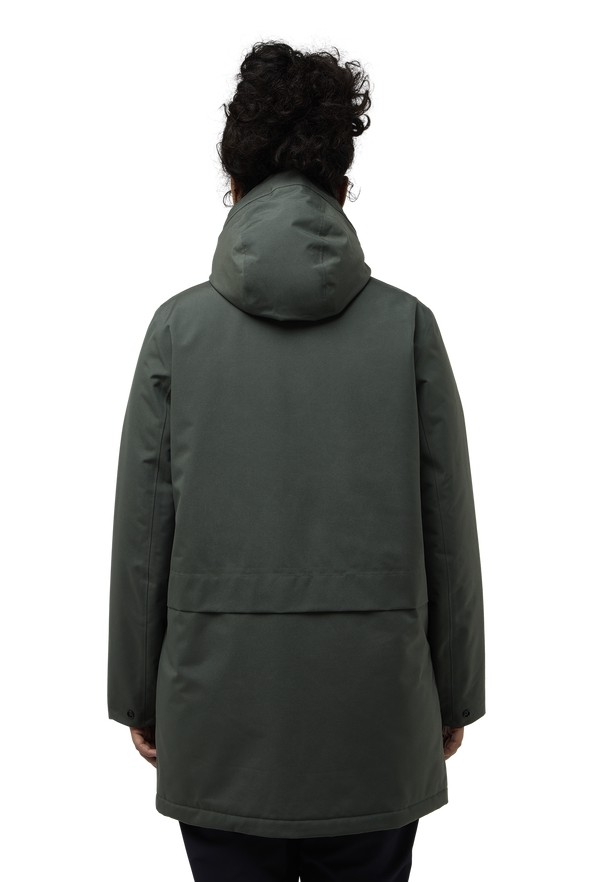 Grey Jack Wolfskin Tempelhof Women Coats | 22083079