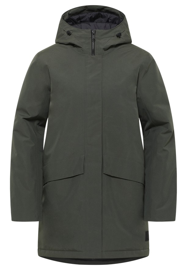 Grey Jack Wolfskin Tempelhof Women Coats | 22083079