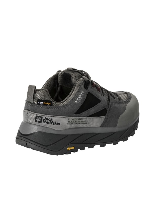Grey Jack Wolfskin Terraquest Texapore Low Women Hiking Shoes | 48861037