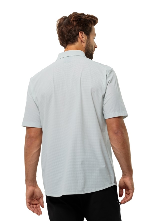 Grey Jack Wolfskin Vandra S/s Men Shirts | 66536300