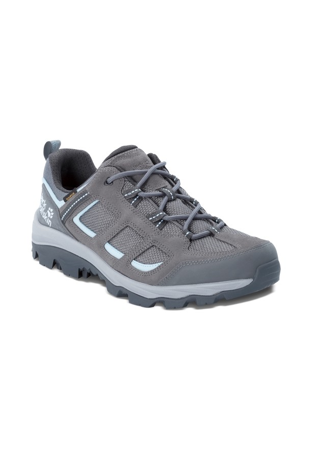 Grey Jack Wolfskin Vojo 3 Texapore Low Women Hiking Shoes | 12047803