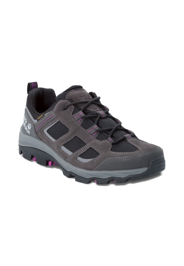 Grey Jack Wolfskin Vojo 3 Texapore Low Women Hiking Shoes | 51383184