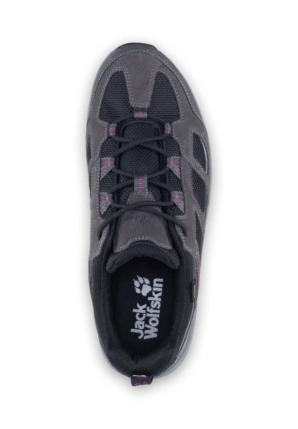 Grey Jack Wolfskin Vojo 3 Texapore Low Women Hiking Shoes | 51383184