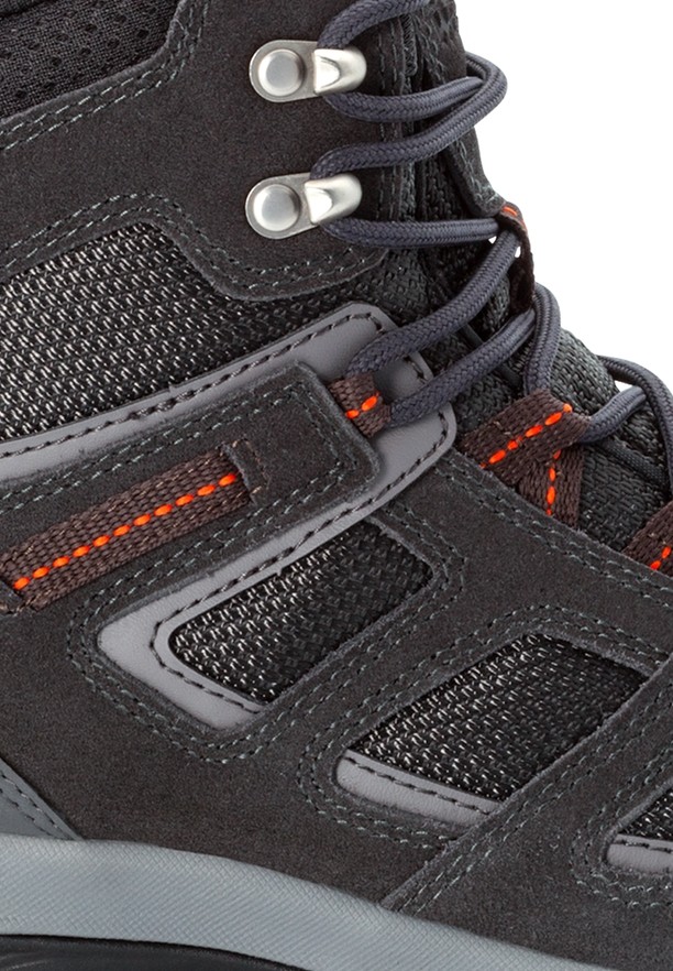 Grey Jack Wolfskin Vojo 3 Texapore Mid Men Hiking Shoes | 65393662