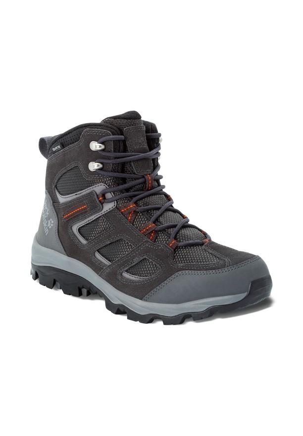 Grey Jack Wolfskin Vojo 3 Texapore Mid Men Hiking Shoes | 65393662