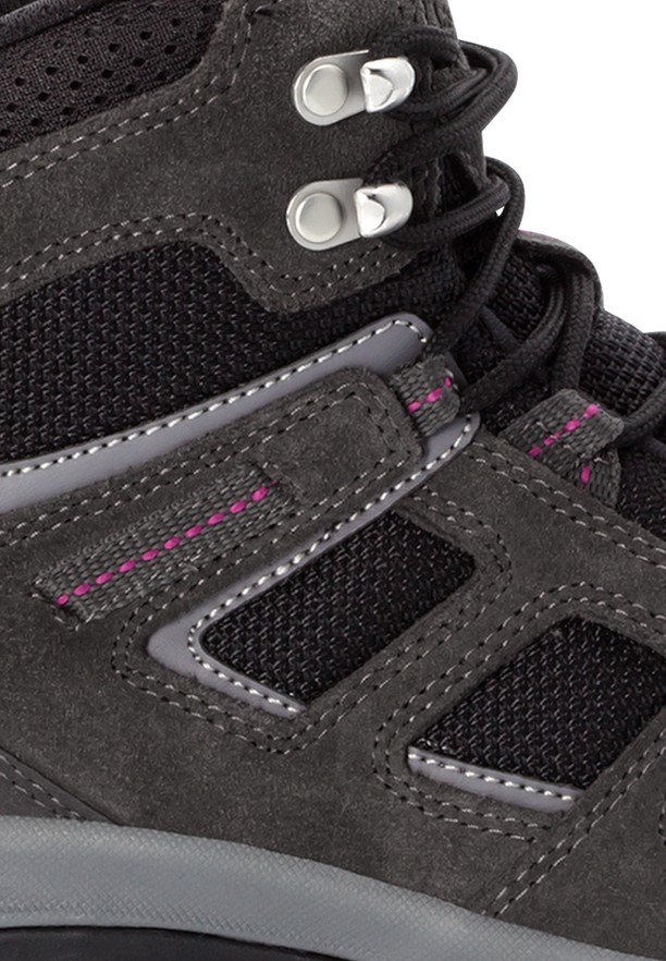 Grey Jack Wolfskin Vojo 3 Texapore Mid Women Hiking Shoes | 44477418