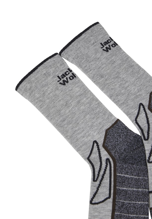 Grey Jack Wolfskin Vojo Cl C Men Socks | 13780556