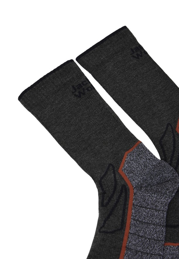 Grey Jack Wolfskin Vojo Cl C Women Socks | 93838214