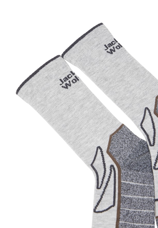Grey Jack Wolfskin Vojo Cl C Women Socks | 18835030