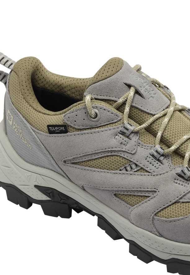 Grey Jack Wolfskin Vojo Tour Texapore Low Men Hiking Shoes | 86477770