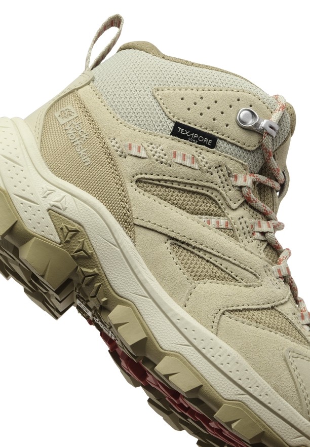 Grey Jack Wolfskin Vojo Tour Texapore Mid Women Hiking Shoes | 77895115