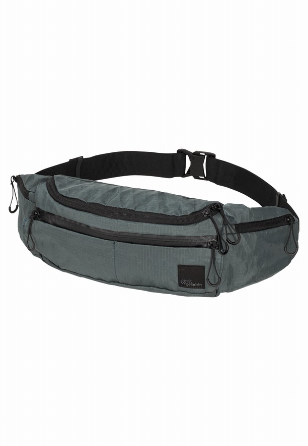 Grey Jack Wolfskin Wandermood Crossbody Men Bum Bag | 42950140