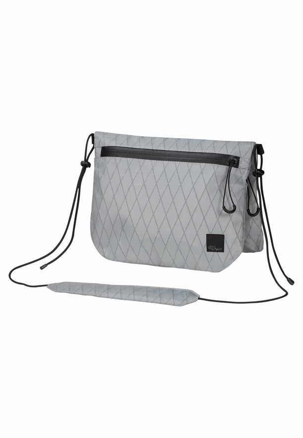 Grey Jack Wolfskin Wandermood Men Shoulder Bags | 96574427