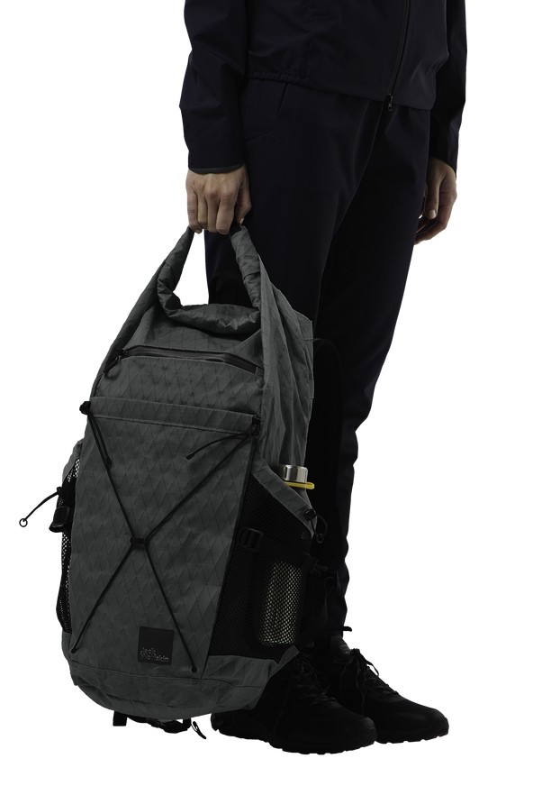 Grey Jack Wolfskin Wandermood Rolltop 30 Women Hiking Backpack | 34426423