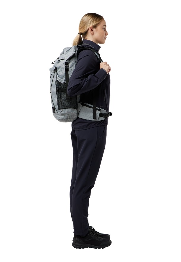 Grey Jack Wolfskin Wandermood Rolltop 30 Women Hiking Backpack | 78601723