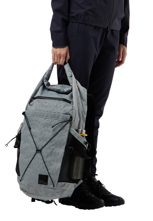 Grey Jack Wolfskin Wandermood Rolltop 30 Men Hiking Backpack | 25152774