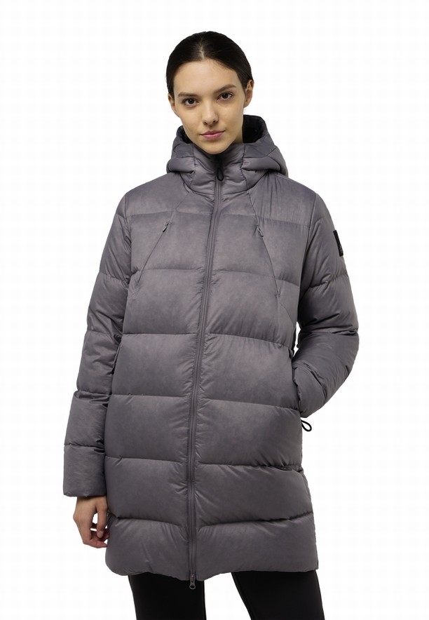 Grey Jack Wolfskin Wandermood Women Down Coats | 50935025