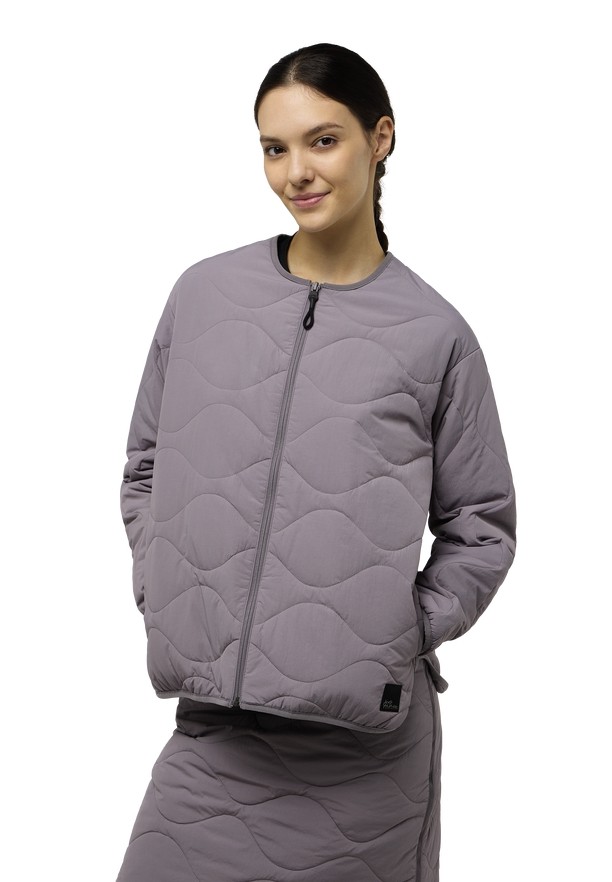 Grey Jack Wolfskin Wandersome Ins Women Jackets | 39136094