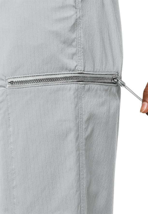 Grey Jack Wolfskin Wanderthirst Women Pants | 61309711