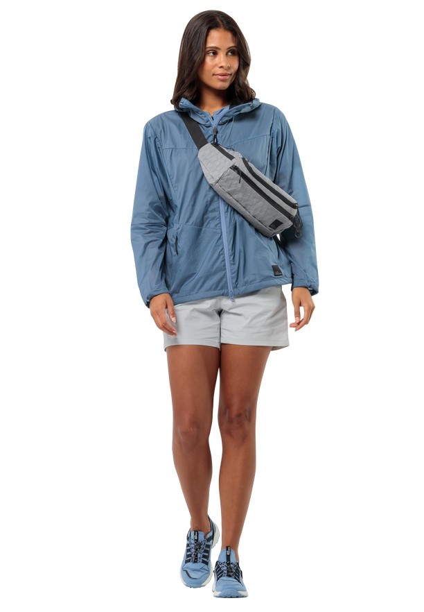 Grey Jack Wolfskin Wanderthirst Women Shorts | 84963144