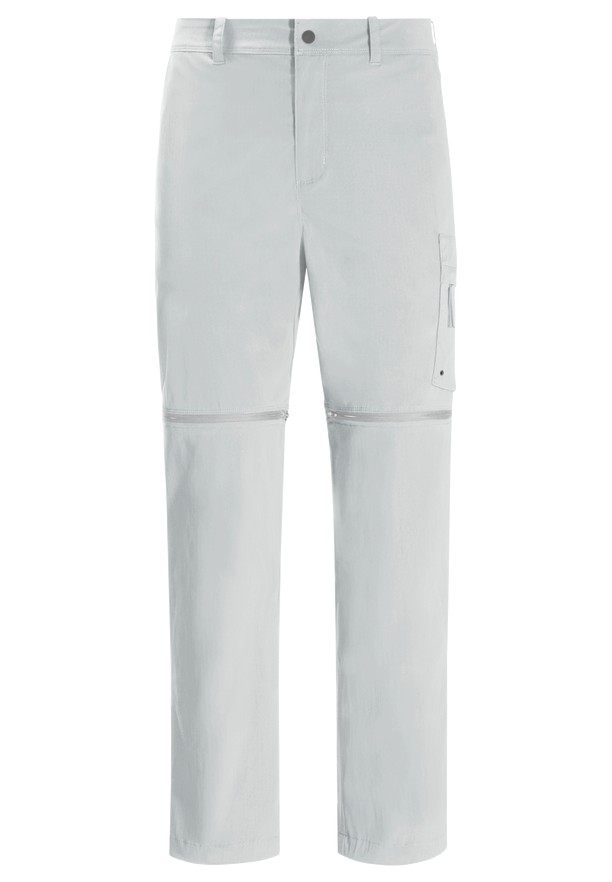 Grey Jack Wolfskin Wanderthirst Zip Men Pants | 46689839