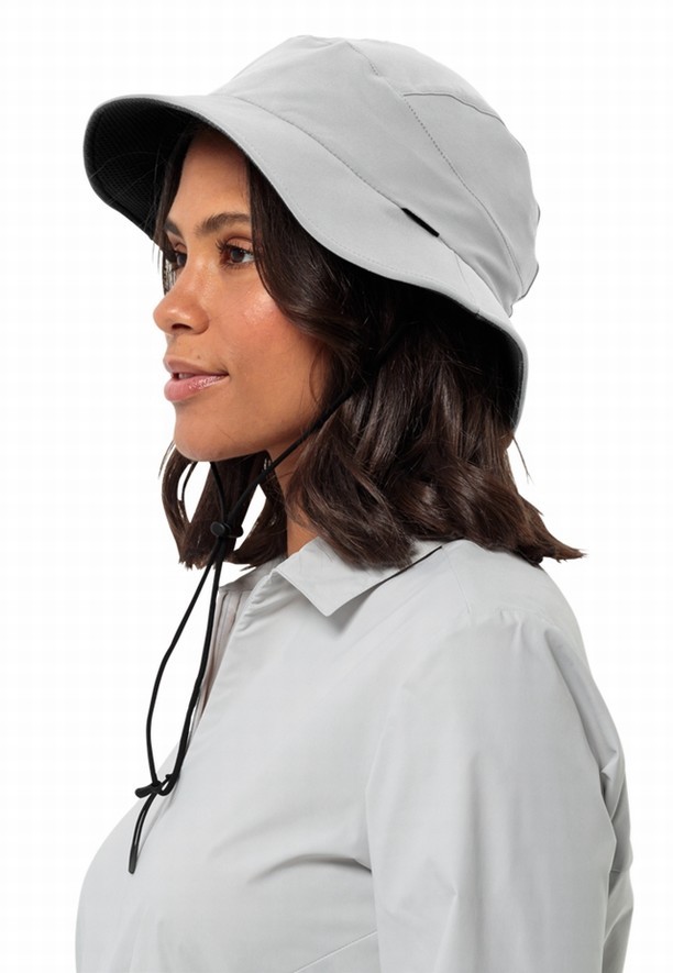 Grey Jack Wolfskin Wingbow Women Hats | 38199713