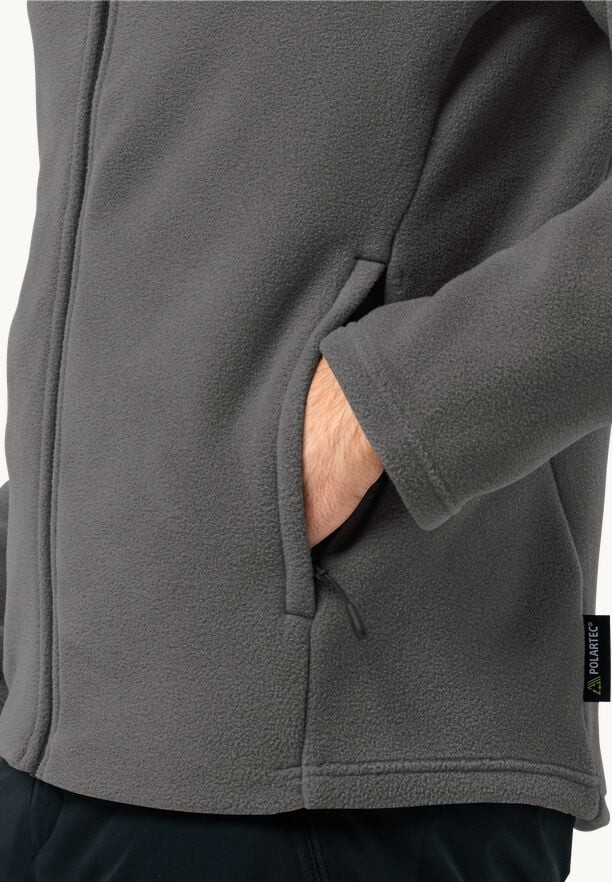 Grey Jack Wolfskin Winterstein Fz Men Fleece Jackets | 78919082