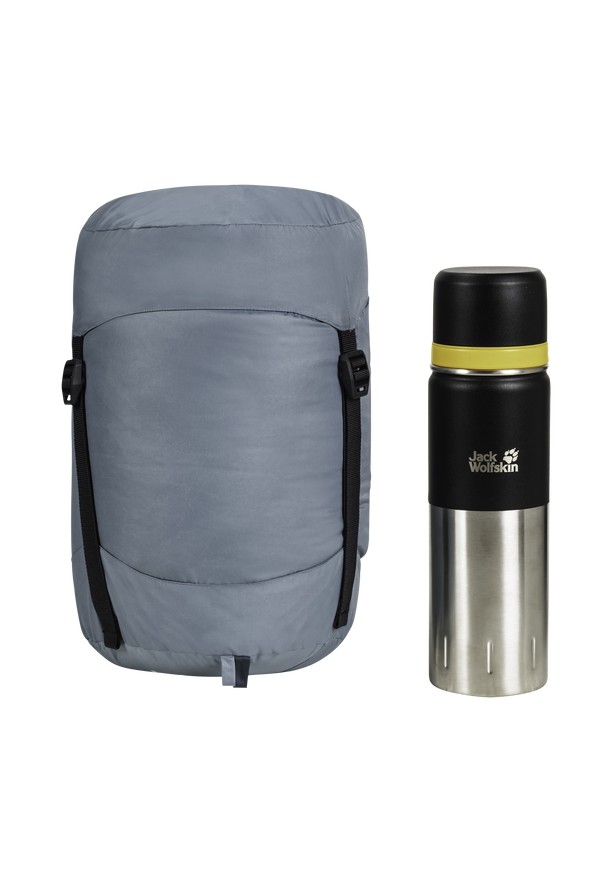 Grey Jack Wolfskin Wolftrail Down Men Sleeping Bag | 56331769