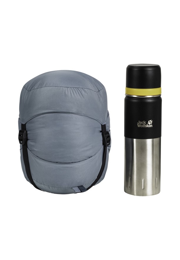 Grey Jack Wolfskin Wolftrail Down Men Sleeping Bag | 32473323
