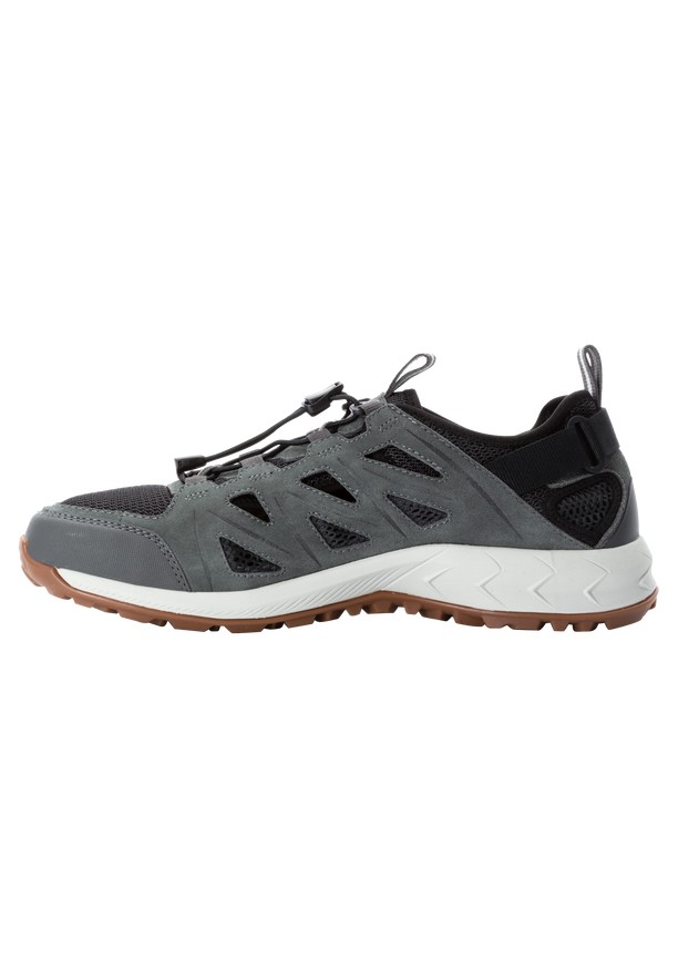 Grey Jack Wolfskin Woodland 2 Hybrid Low Men Hiking Shoes | 76496633