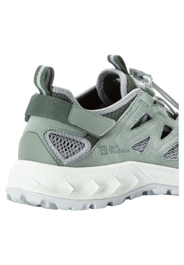 Grey Jack Wolfskin Woodland 2 Hybrid Low Women Hiking Shoes | 75341126