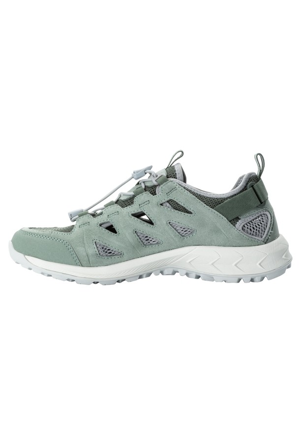 Grey Jack Wolfskin Woodland 2 Hybrid Low Women Hiking Shoes | 75341126