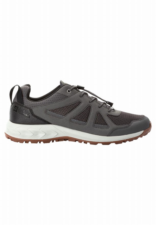 Grey Jack Wolfskin Woodland 2 Vent Low Men Hiking Shoes | 40456545