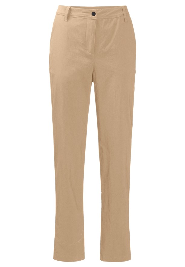 Khaki Jack Wolfskin Desert Roll Up Women Pants | 59201764