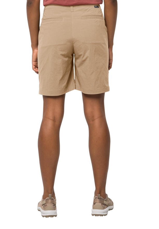 Khaki Jack Wolfskin Desert Women Shorts | 48682244