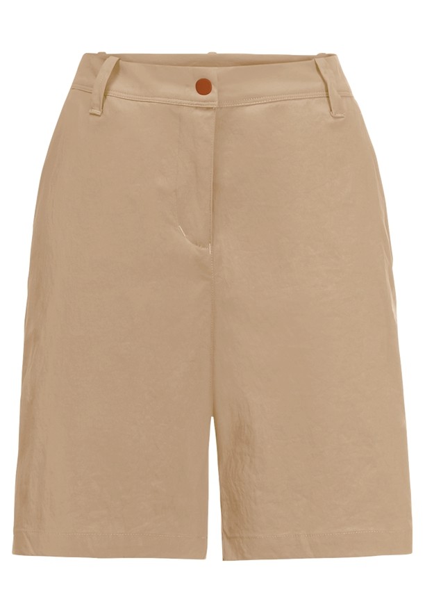 Khaki Jack Wolfskin Desert Women Shorts | 48682244