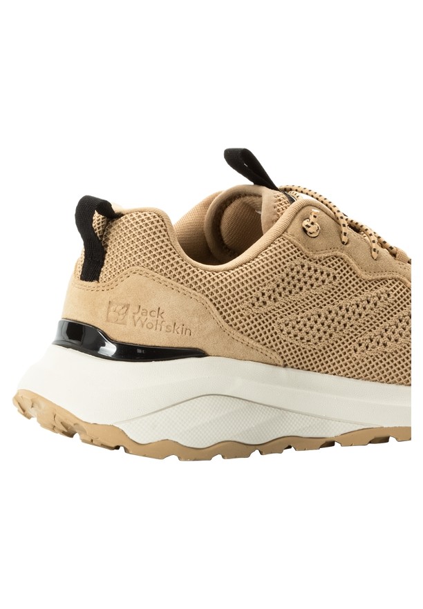 Khaki Jack Wolfskin Dromoventure Knit Low Women Outdoor Shoes | 50002047