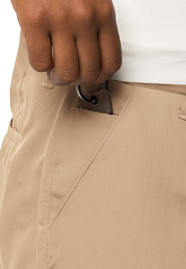 Khaki Jack Wolfskin Kalahari Women Skorts | 28278616