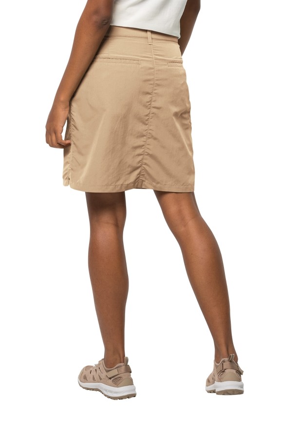 Khaki Jack Wolfskin Kalahari Women Skorts | 28278616