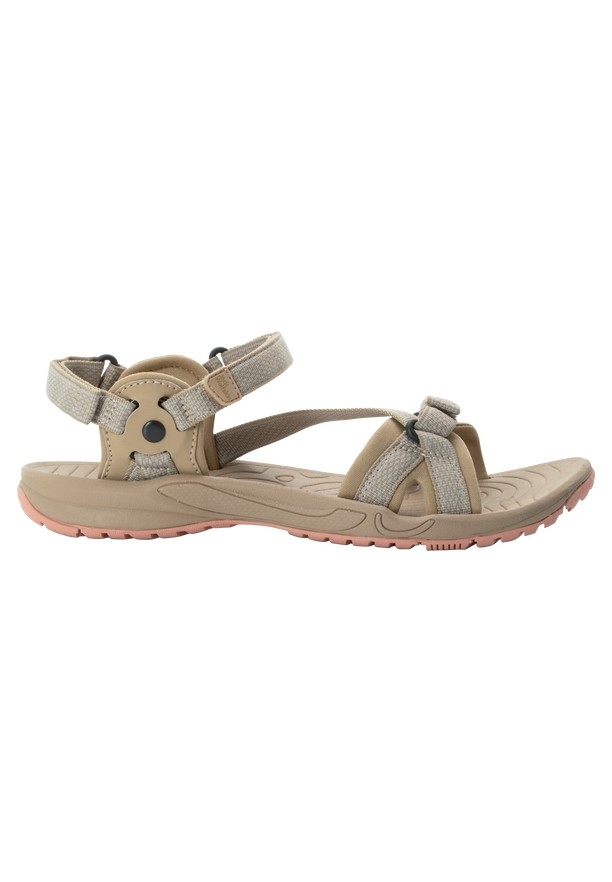 Khaki Jack Wolfskin Lakewood Ride Women Sandals | 24469033